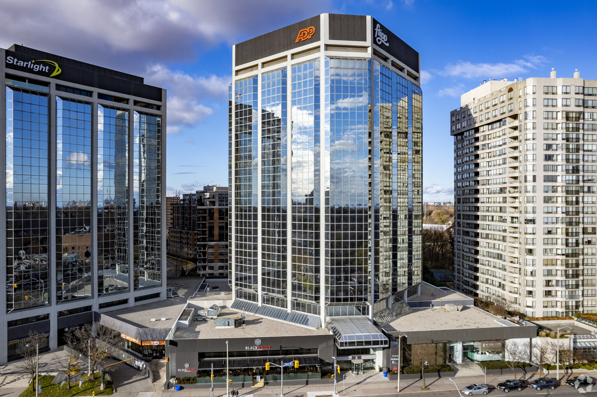 3250 Bloor St W East Tower, home of the Rocket Insurance office