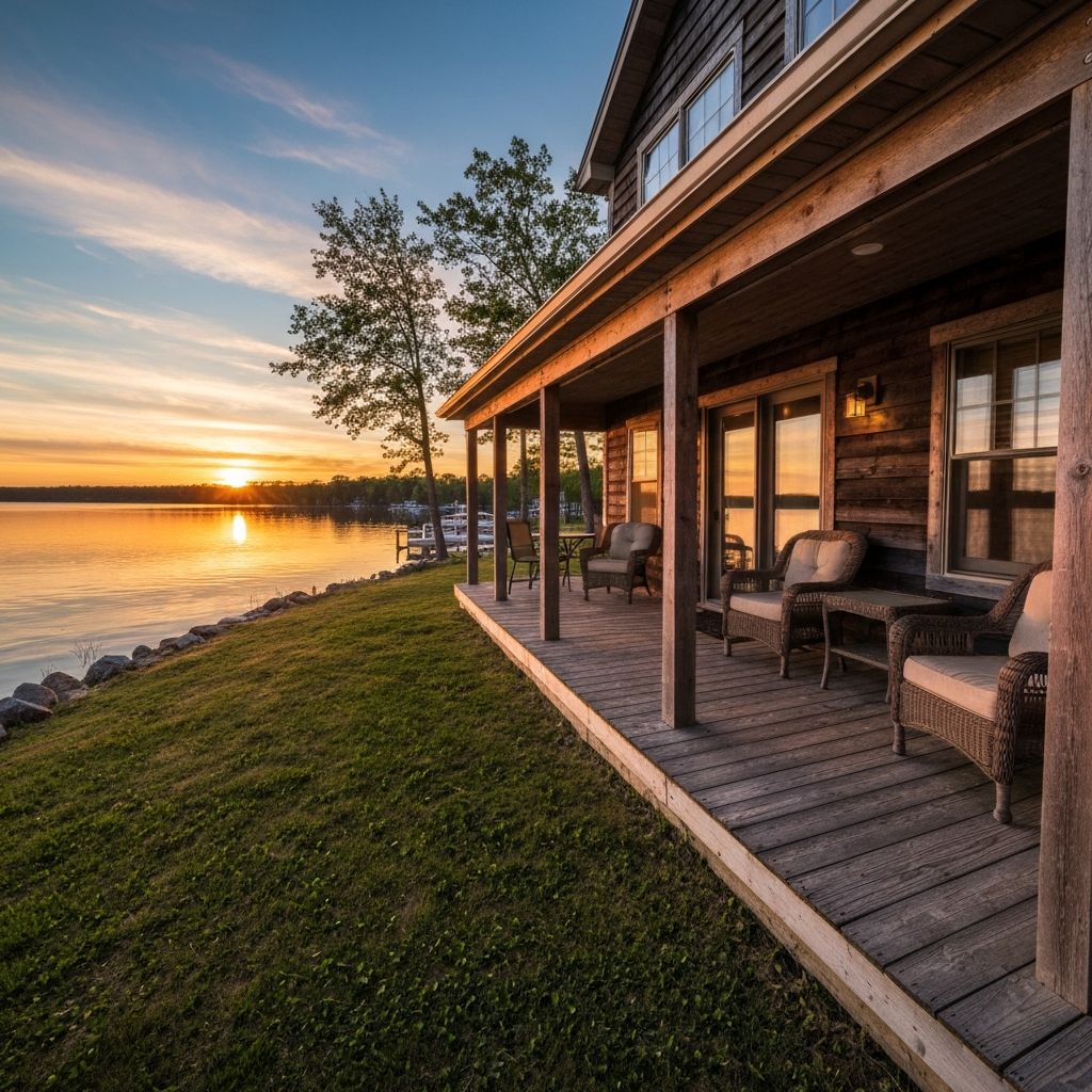 Lakefront cottage