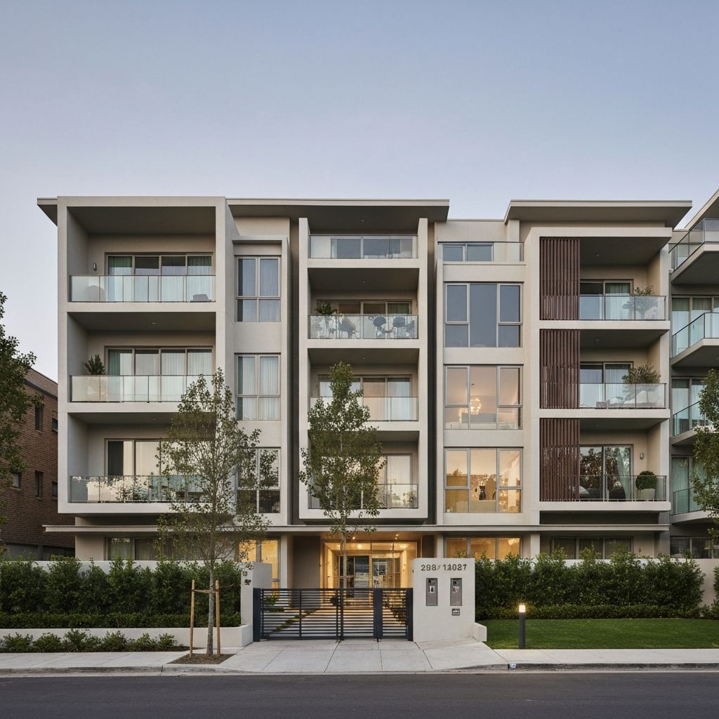 Modern rental property